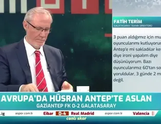 "Galatasaray'da olmazsa olmaz iki adam var"