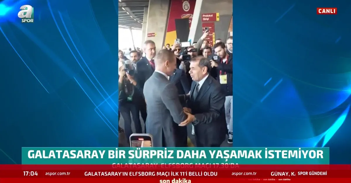 UEFA Başkanı Ceferin RAMS Park'ta!