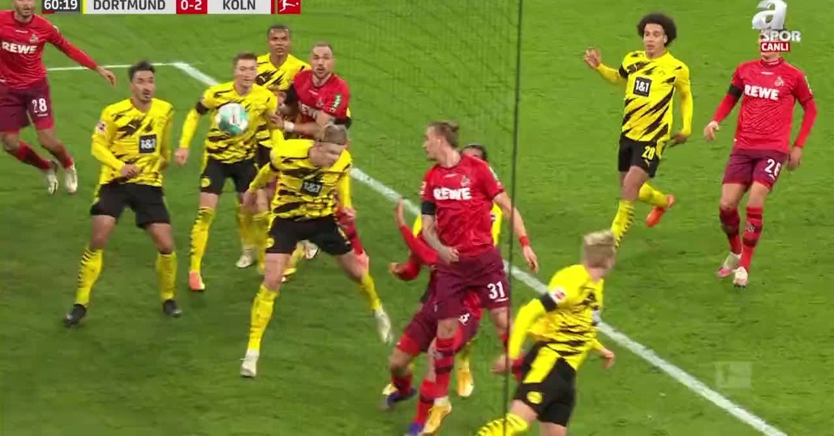 GOL | Borussia Dortmund 0-2 Köln