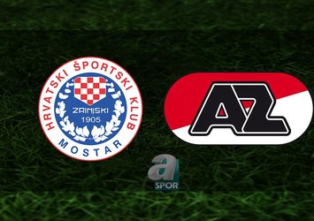 Mostar - AZ Alkmar maçı ne zaman?
