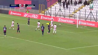GOL | Düzcespor 0-2 A.G. Pendikspor