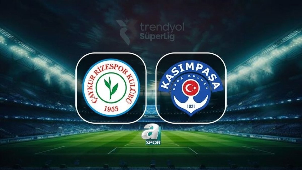 Çaykur Rizespor-Kasımpaşa maçı CANLI (Trendyol Süper Lig) Çaykur Rizespor-Kasımpaşa maçı CANLI (Trendyol Süper Lig)
