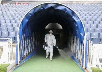 Ülker Stadı’na dezenfektasyon