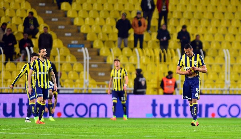 Fenerbahçe-Atiker Konyaspor karşılaşmasından kareler