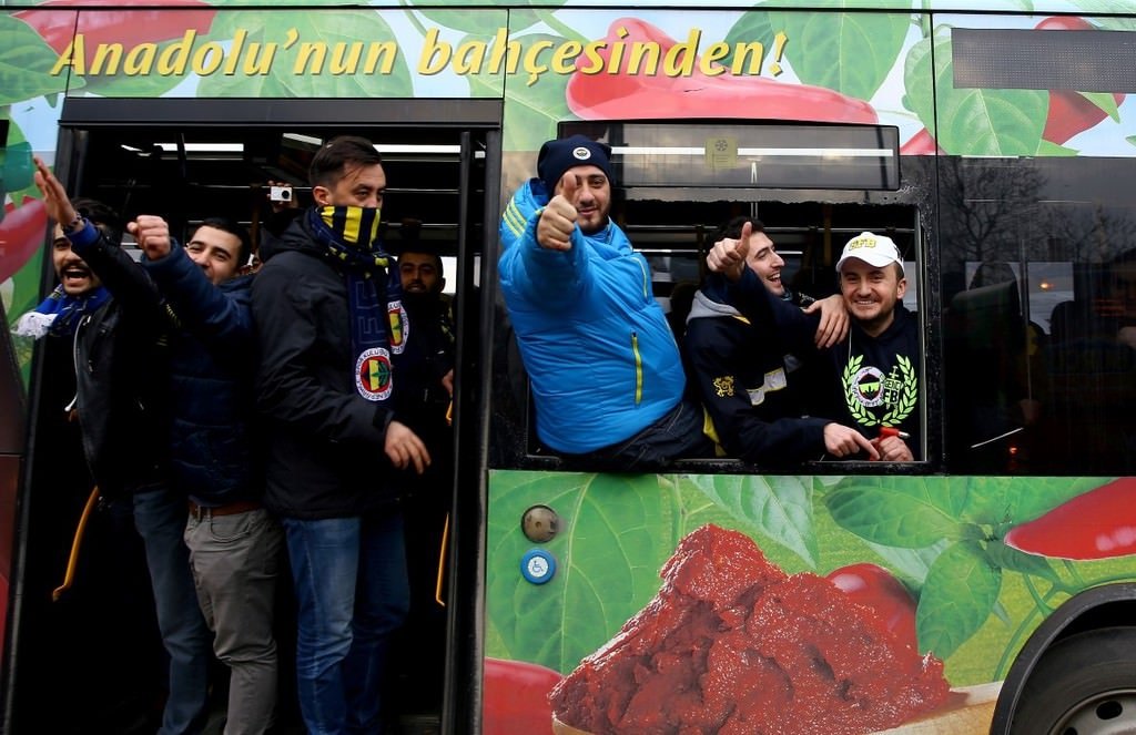 Fenerbahçe taraftarı Vodafone Arena’da