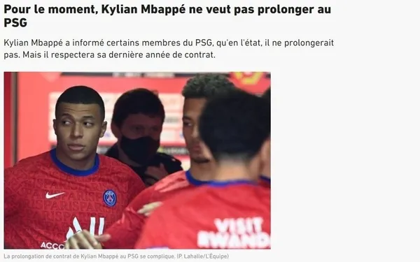 Son dakika transfer haberi: Kylian Mbappe'den Paris Saint-Germain'e ret! Sözleşme... - 1