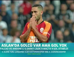 Galatasaray'da golcü var ama gol yok