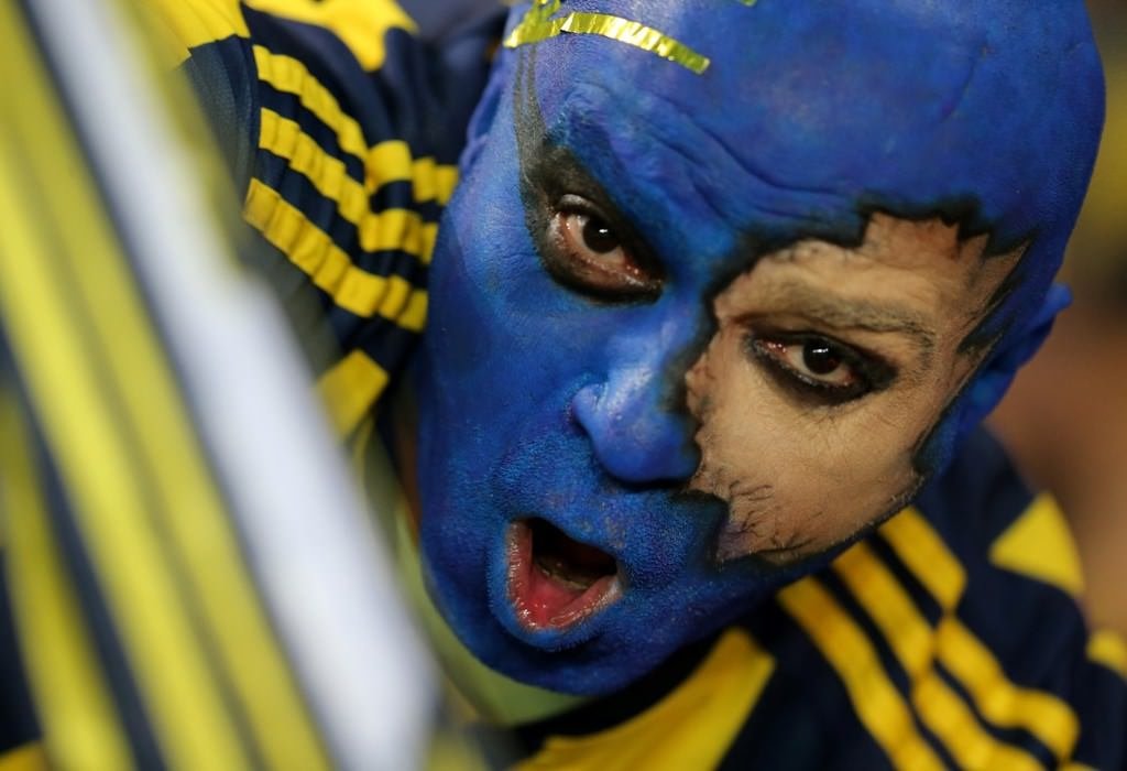 Fenerbahçe - Manchester United maçından kareler