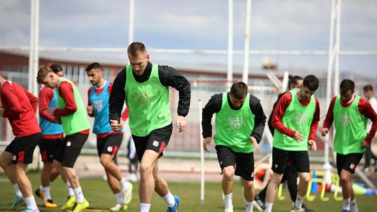 Sivasspor Trabzonspor hazırlıklarını sürdürdü!
