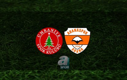 Ümraniyespor - Adanaspor maçı ne zaman, saat kaçta ve hangi kanalda? | Trendyol 1. Lig