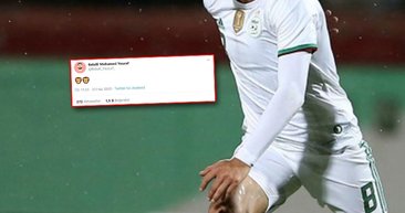 Galatasaray’ın transferini yazdılar! Youcef Belaili’den aslanlı tweet