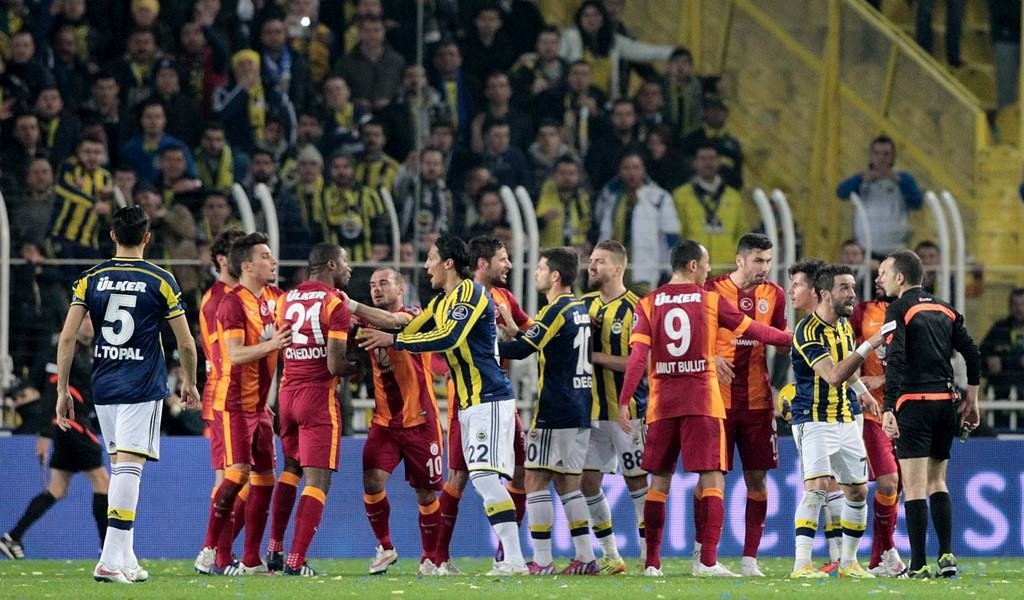 Derbide gergin anlar