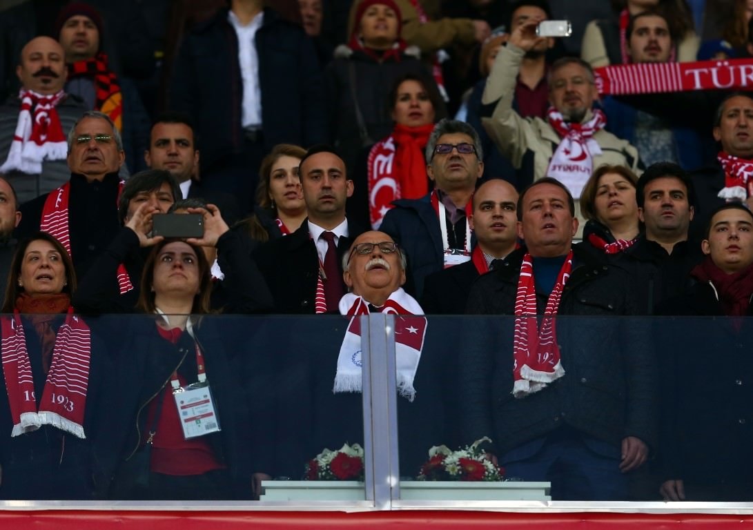 Türkiye - Moldova maçından kareler