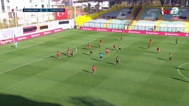 GOL | Istanbulspor 1-2 Etimesgut Belediyespor