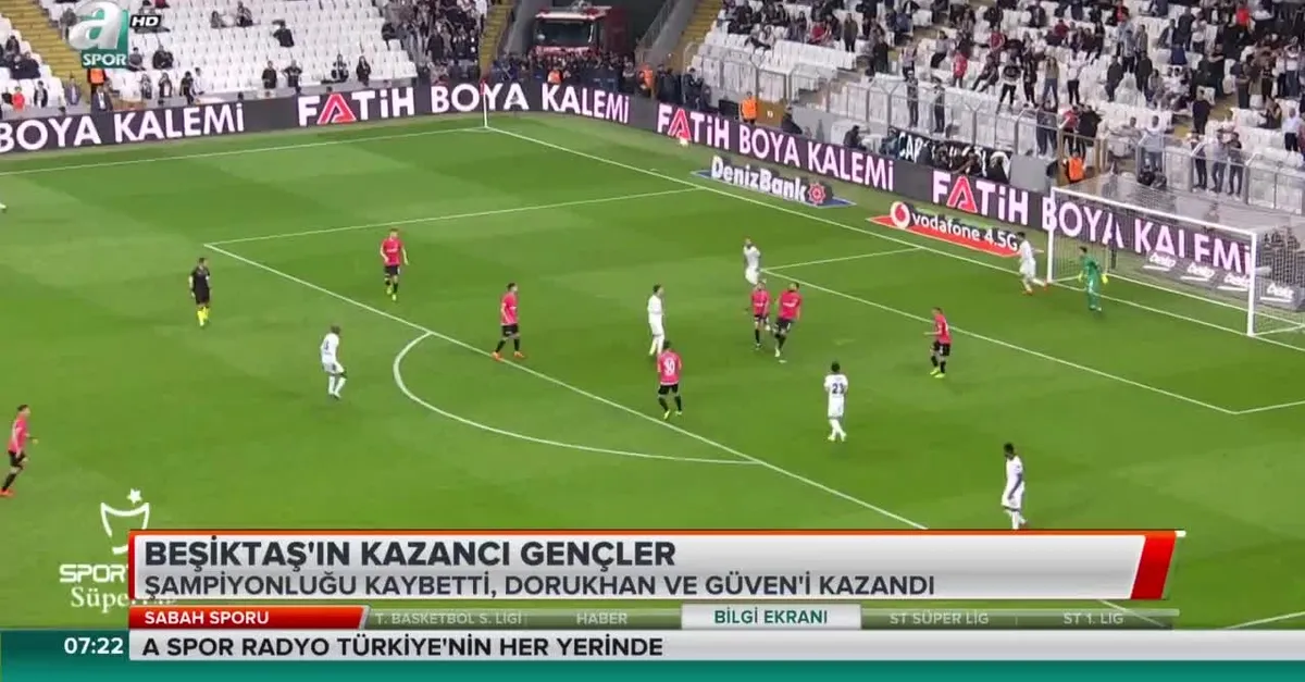 Beşiktaş'ın kazancı gençler