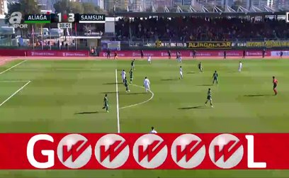 GOL | Aliağa FK 1-3 Samsunspor