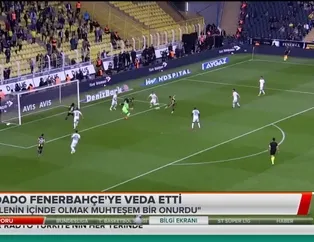 Soldado Fenerbahçe'ye veda etti