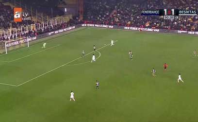 GOL | Fenerbahçe 1-2 Beşiktaş