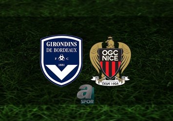 Bordeaux - Nice maçı saat kaçta?