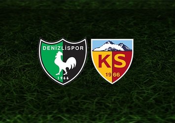 Denizlispor - Kayserispor maçı saat kaçta ve hangi kanalda?
