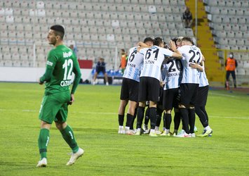 Erzurumspor Bursaspor'u devirdi!