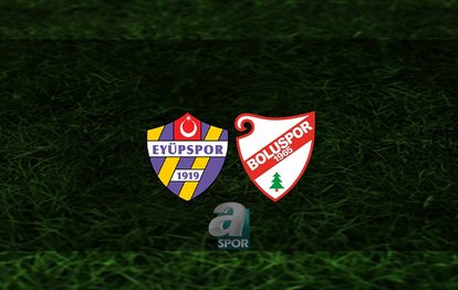 Eyüpspor - Boluspor maçı ne zaman, saat kaçta ve hangi kanalda? | Trendyol 1. Lig