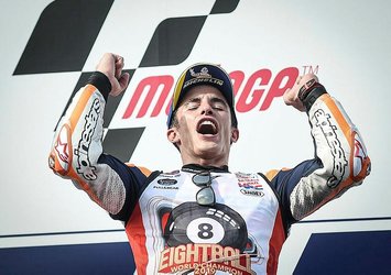 MotoGP'de şampiyon Marquez