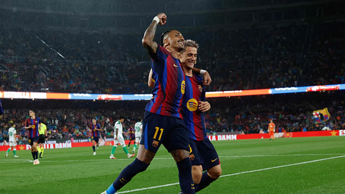 Barcelona'dan evinde Racing Santander'e gol yağmuru!