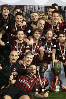 İtalya Süper Kupa'da zafer Milan'ın
