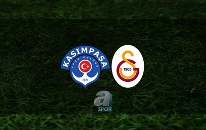 Kasımpaşa - Galatasaray maçı CANLI | Galatasaray maçı hangi kanalda ve saat kaçta? Trendyol Süper Lig