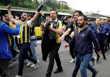 F.Bahçeli taraftarlar RAMS Park’a ulaştı!