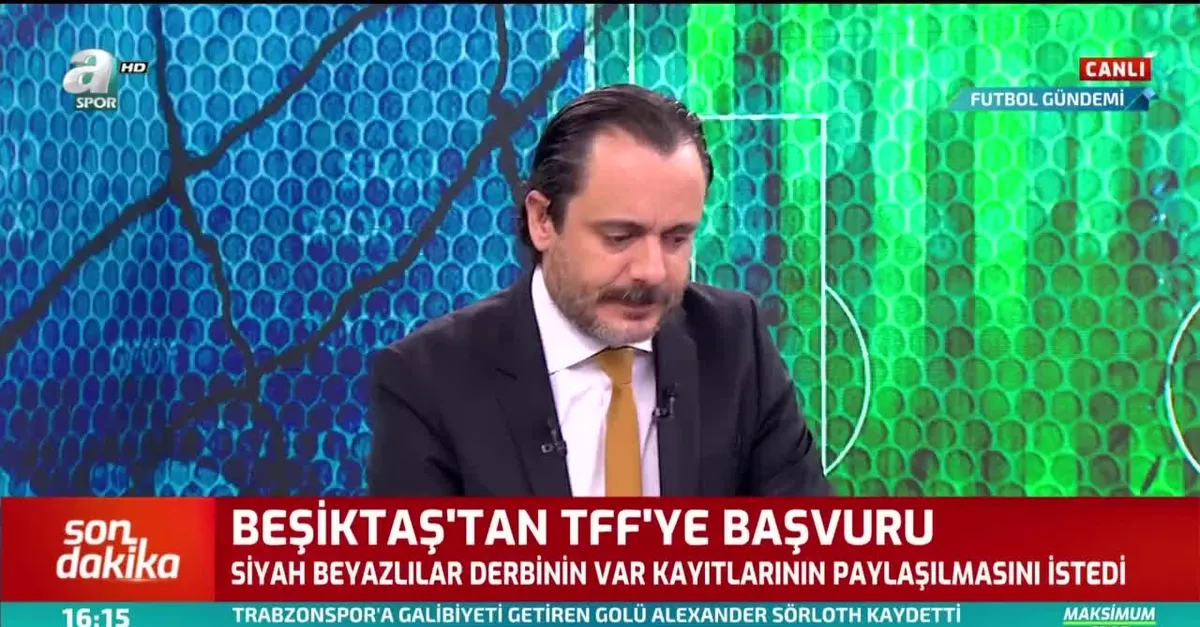 Beşiktaş'tan TFF'ye VAR başvurusu