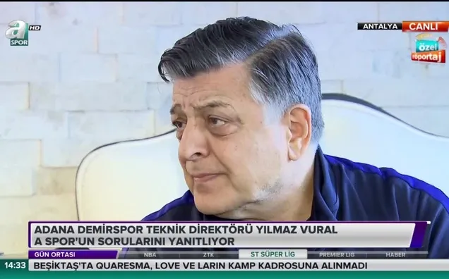 Yılmaz Vural A Spor'a konuştu