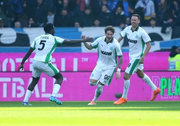 Sassuolo deplasmanda Atalanta'yı devirdi!