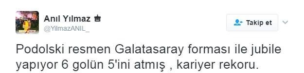 Podolski 5 gol attı, sosyal medya yıkıldı