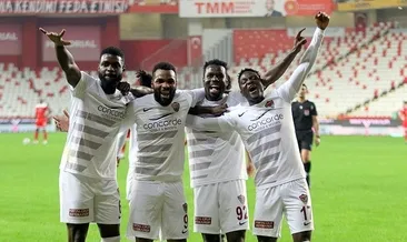 Boupendza şov yaptı Hatay farklı kazandı!