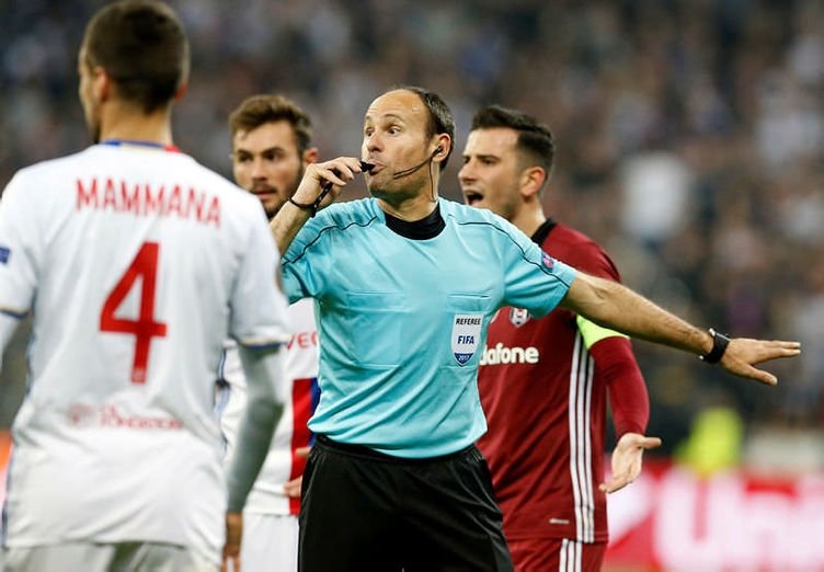 Lyon - Beşiktaş maçına damga vuran kare