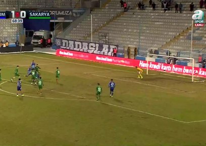 GOL | Erzurumspor FK 2-0 Sakaryaspor
