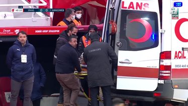 İşte Borini'nin ambulansa kaldırılma görüntüsü!