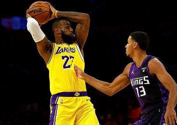 LeBron'un triple-double'ı Lakers'e yetmedi!