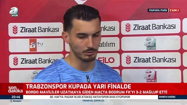 Uğurcan Çakır'dan yarı final sözleri!