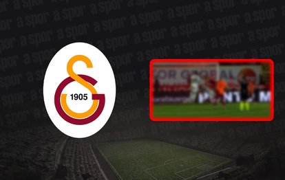 Galatasaray’ın golü geçersiz sayıldı! İşte o pozisyon...