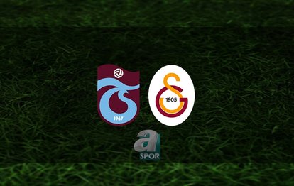 Trabzonspor - Galatasaray maçı CANLI | Trabzonspor - Galatasaray maçı saat kaçta? Hangi kanalda?