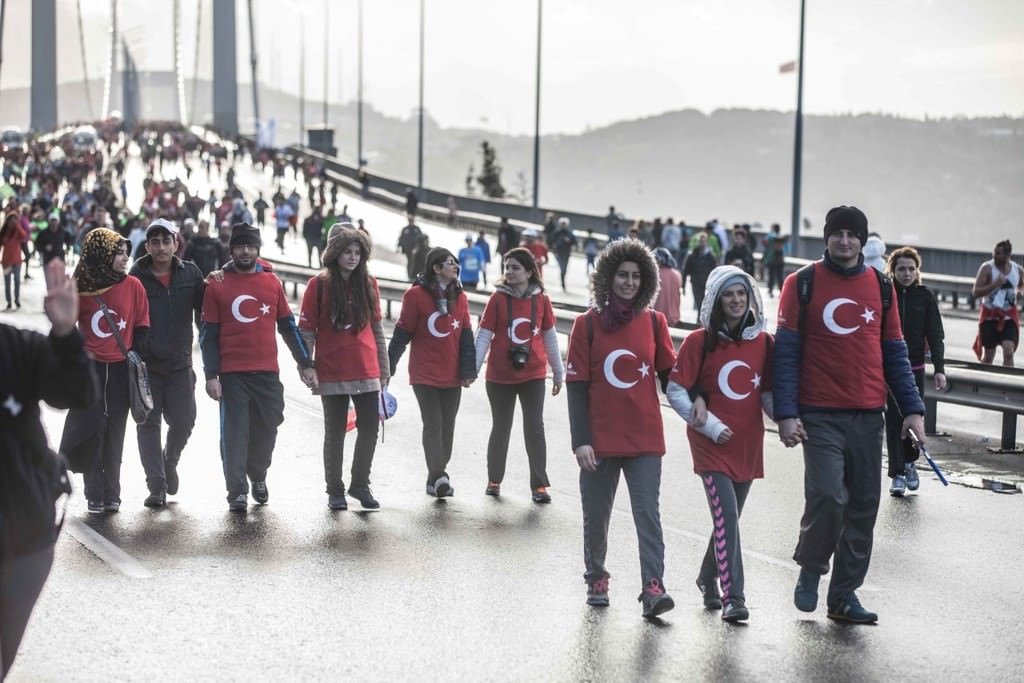Vodafone 38. İstanbul Maratonu’ndan kareler