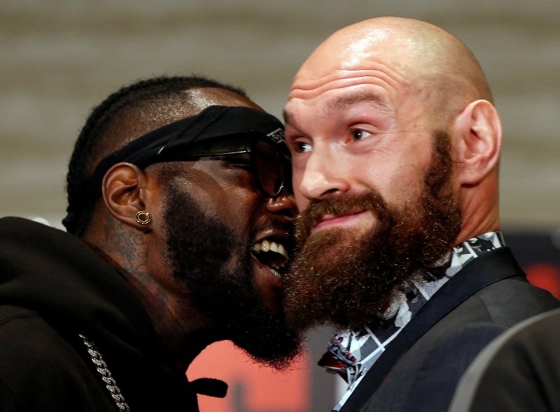 Fury ve Wilder arasında gergin anlar!