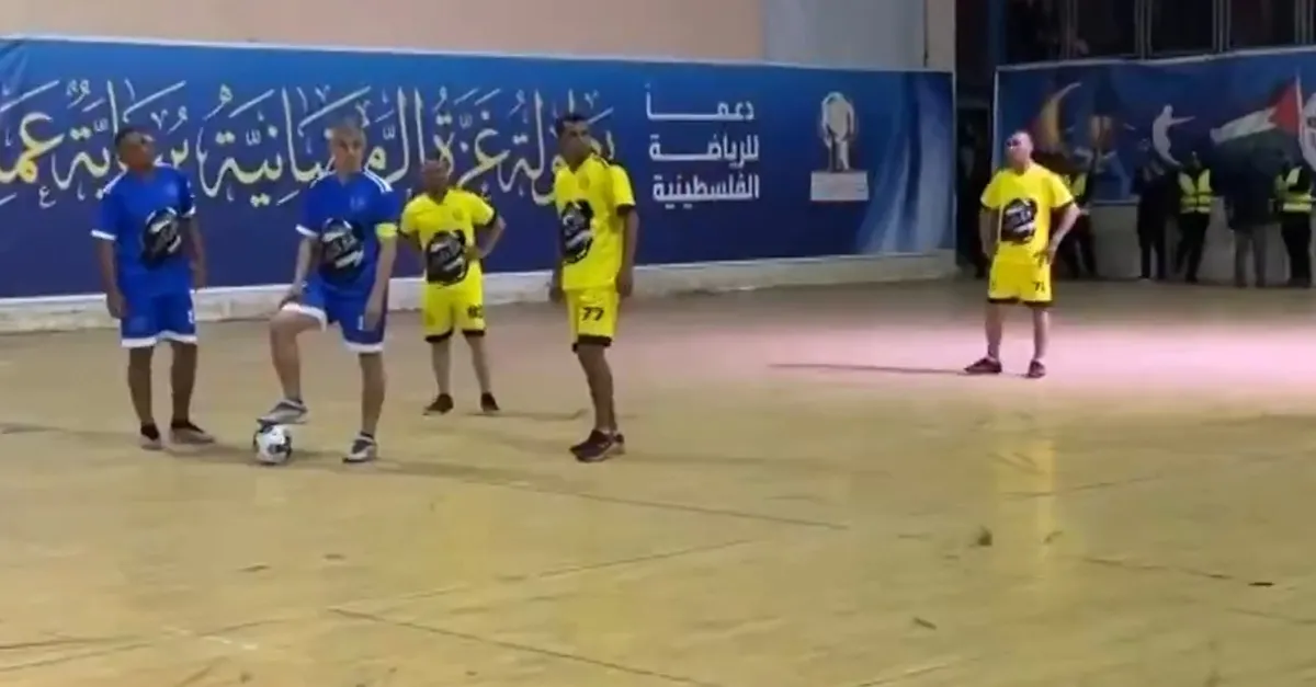 Gazze'de 'Ramazan Futbol Turnuvası' düzenlendi