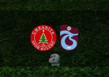 Trabzonspor Ümraniyespor'a konuk olacak!