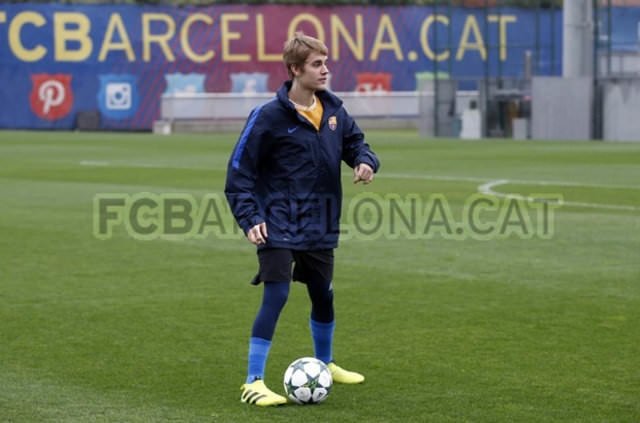 Justin Bieber Barcelona’da!