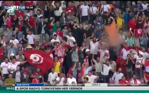 Tunus 2 - 2 Türkiye (ÖZET)