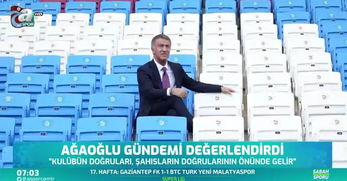 Ahmet Ağaoğlu'ndan Ünal Karaman sözleri